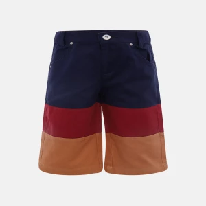 Midnight Blue Gabardine Short Pant